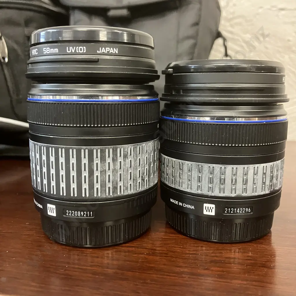 Olympus Evolt E-510 Digital Camera,18-180/3.5-6.3, 40-150/4-5.6, 14-42/3.5-5.6 Lenses, Cases, Manual, Charger, Card Etc Image 1++