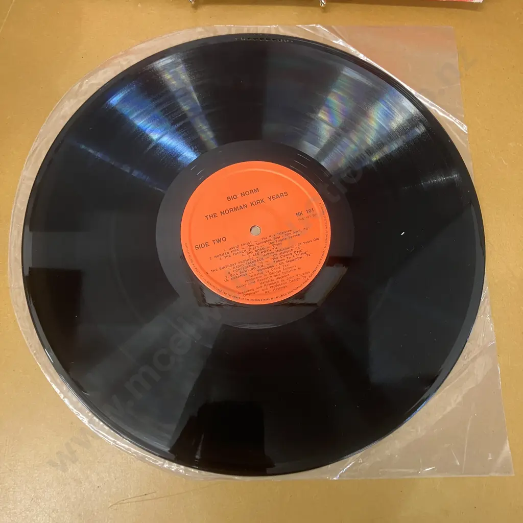 Rare Collectable Norman Kirk – "Big Norm" - The Norman Kirk Years Vinyl LP New Zealand, No Label NK101 - NM Image 1++