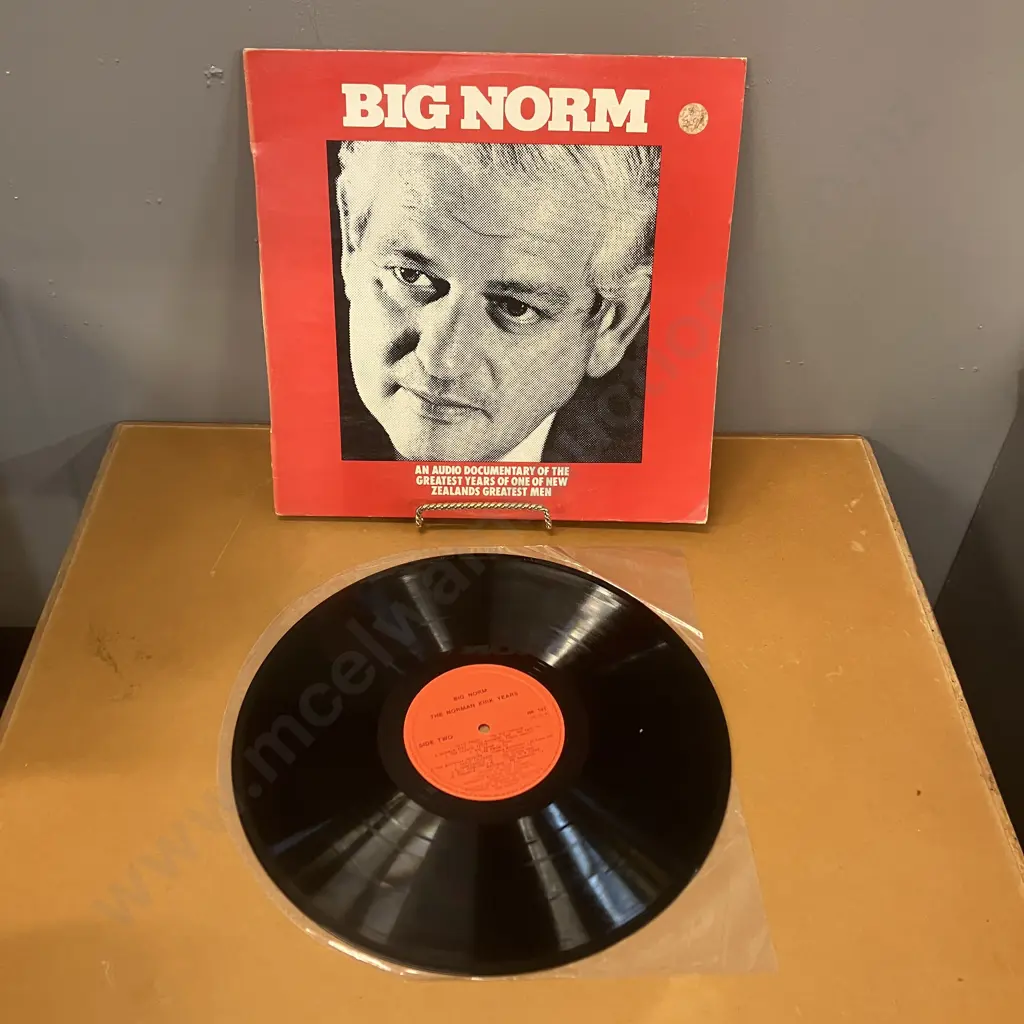 Rare Collectable Norman Kirk – "Big Norm" - The Norman Kirk Years Vinyl LP New Zealand, No Label NK101 - NM Image 1++