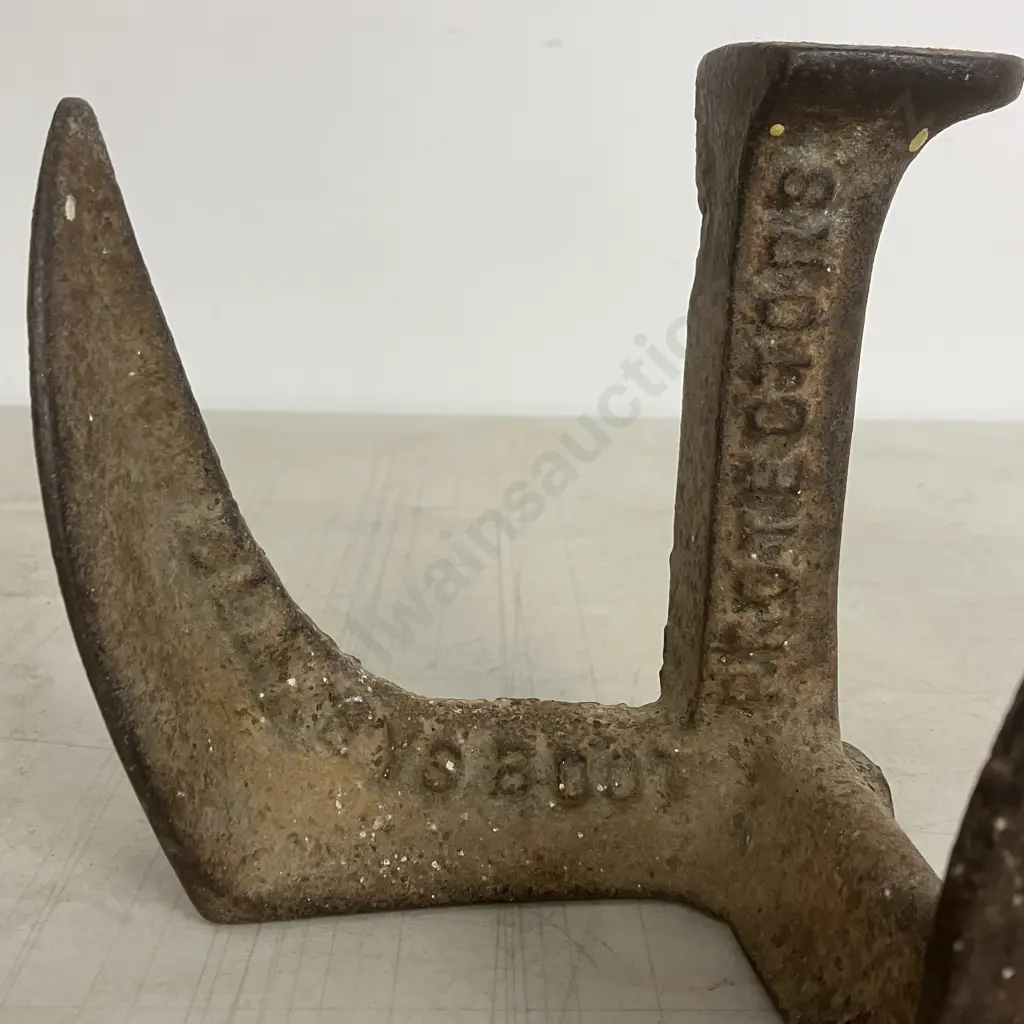 Antique Cast Iron BLAKEYS Boot Protectors Paragon No. 2 Regt Mark Shoemaker Cobbler's Anvil 1884 Image 1++