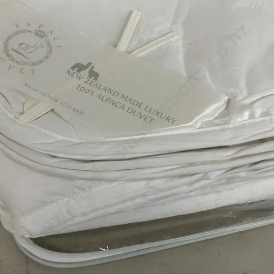 New Kapaca Alpaca Fibre Four Seasons Double Size Duvet Inner - Size 180 x 220cm