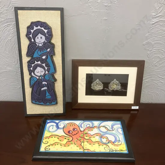 Lot of 3 Assorted Artworks