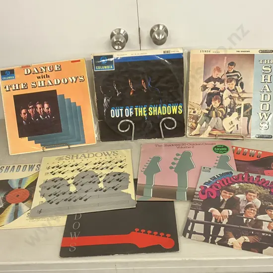 The Shadows LPS - The Shadows, Out Of The Shadows, Etc Sold With - 35