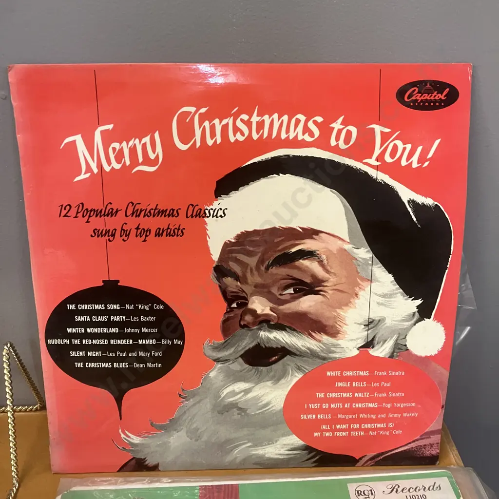 The Carpenters Christmas Portrait LP With Lyrics Sheet NZ 1978 A&M Records L 36720. NM Image 1++