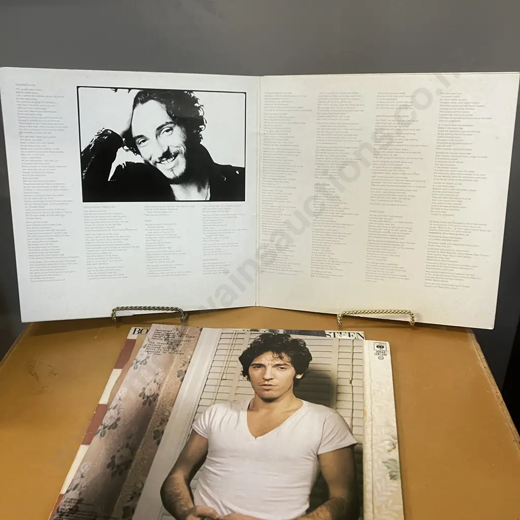 Bruce Springsteen LPs - Darkness On The Edge Of Town CBS32542, Born In The USA  CBS86304, Born To Run CBS69170, NM Image 1++