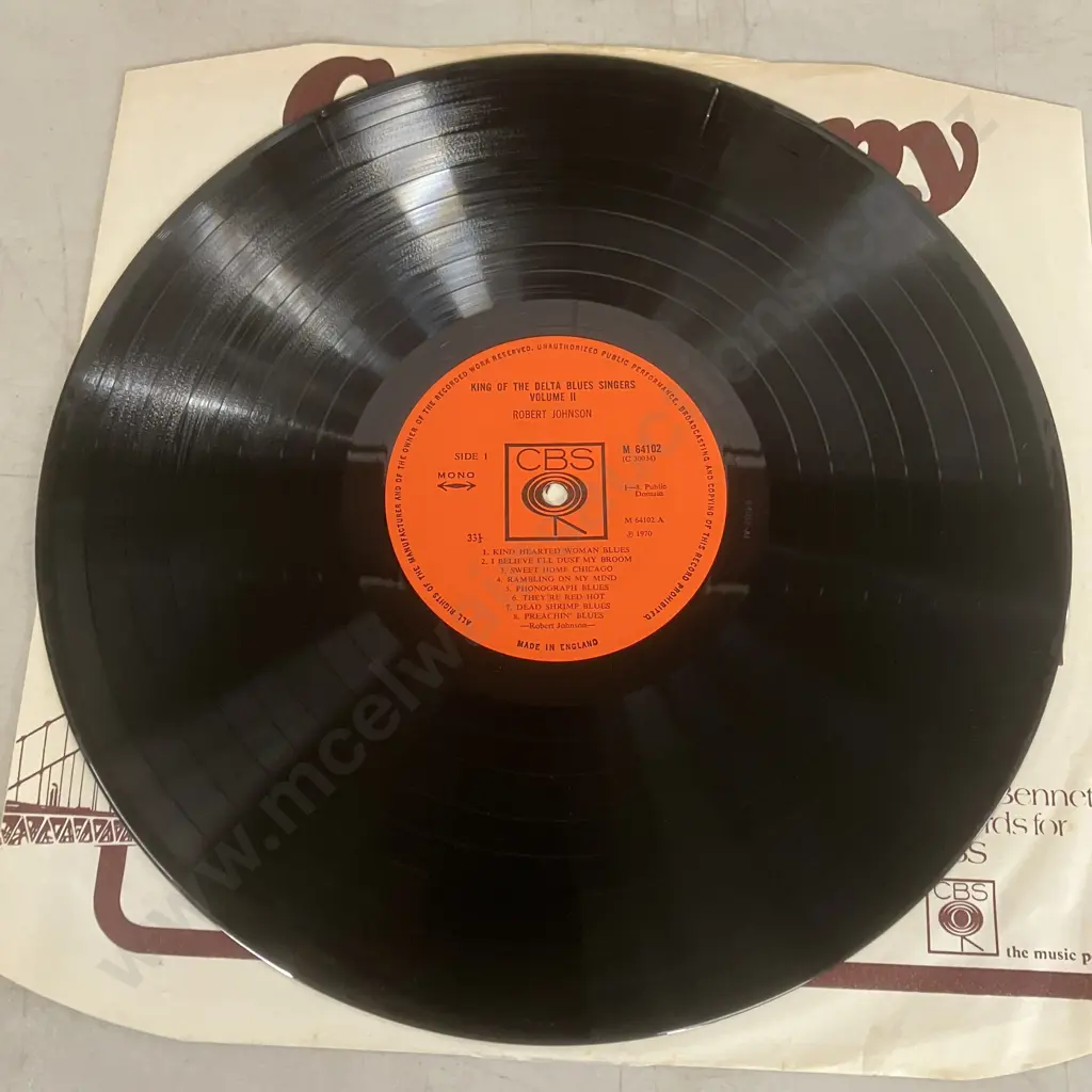 Blues & Jazz LPs x 7 Includes Robert Johnson ‎– King Of The Delta Blues Singers Volume II, Big Bill Broonzy Etc Image 1++