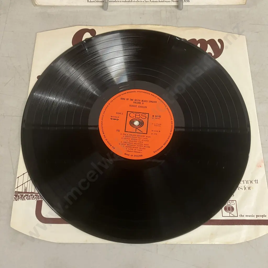 Blues & Jazz LPs x 7 Includes Robert Johnson ‎– King Of The Delta Blues Singers Volume II, Big Bill Broonzy Etc Image 1++