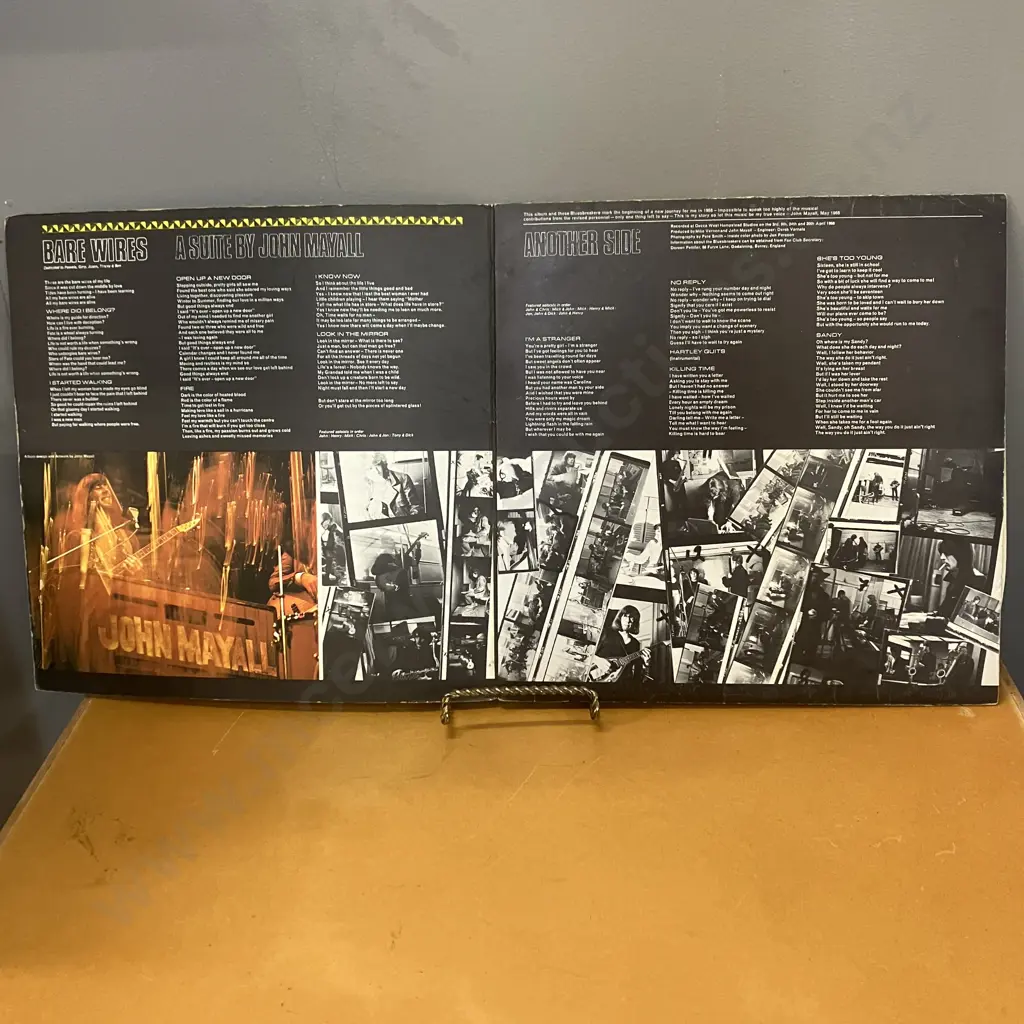 John Mayall LPs - Blues From Laurel Canyon LK4972, Bare Wires SKL4945 & Jazz Blues Fusion 2425 103. NM Image 1++