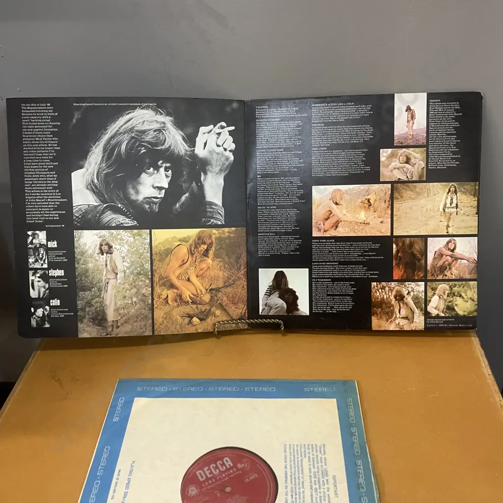 John Mayall LPs - Blues From Laurel Canyon LK4972, Bare Wires SKL4945 & Jazz Blues Fusion 2425 103. NM Image 1++
