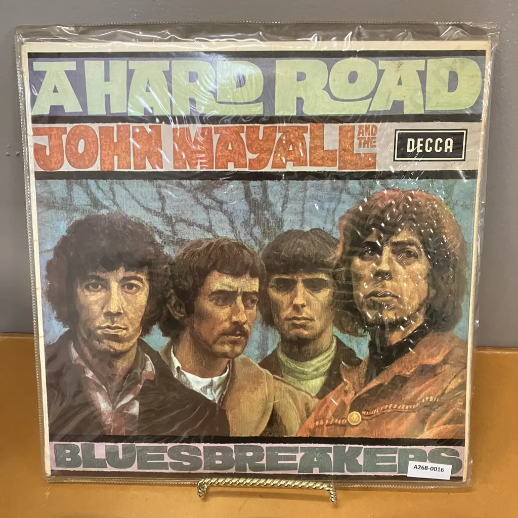John Mayall And The Bluesbreakers A Hard Road LP 1967 UK Decca SKL4853, Mayalls' Looking Back UK 1969 Decca SKL5010. NM Image 1++