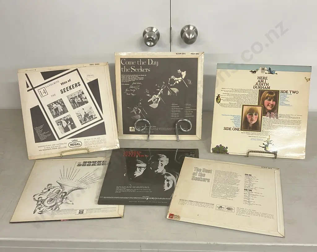 Lot of Five x The Seekers LPs With Judith Durhams' Here Am I - sold with 034 Image 1++