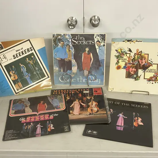 Lot of Five x The Seekers LPs With Judith Durhams' Here Am I - sold with 034