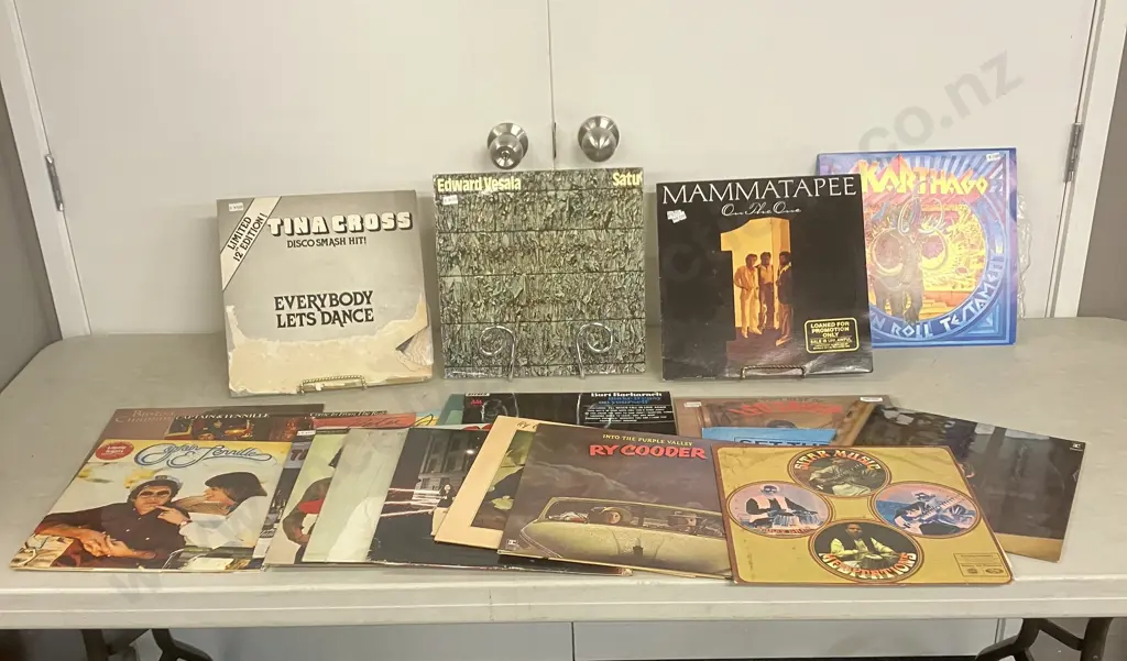 LPs x 20 - Edward Vesala Satu, Mammatapee, Tina Cross, Ry Cooder, Karthago, Etc sold with -035 Image 1++