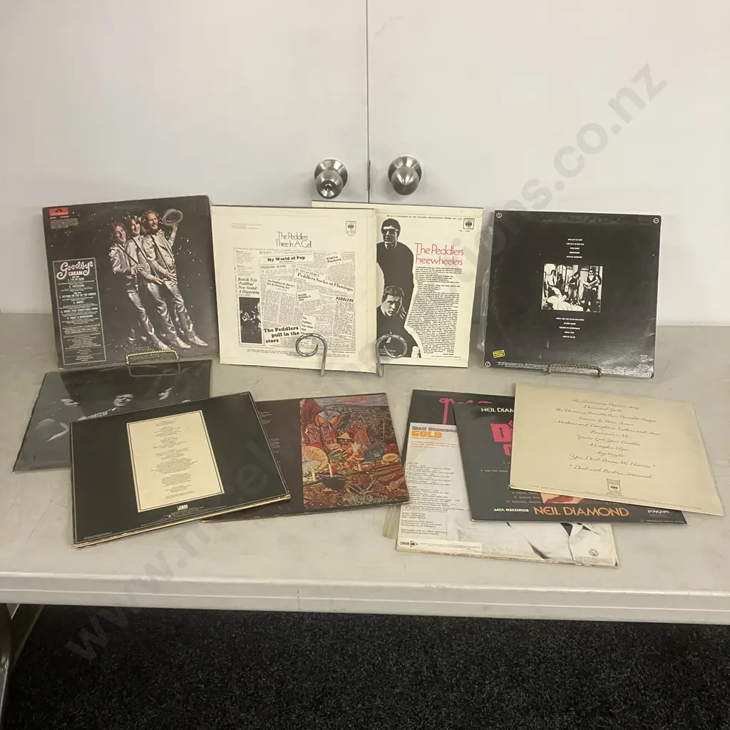 LPs x 11 - The Peddlers, Neil Diamond, Cream, Men At Work, Santana, Emerson Lake & Palmer Etc Image 1++