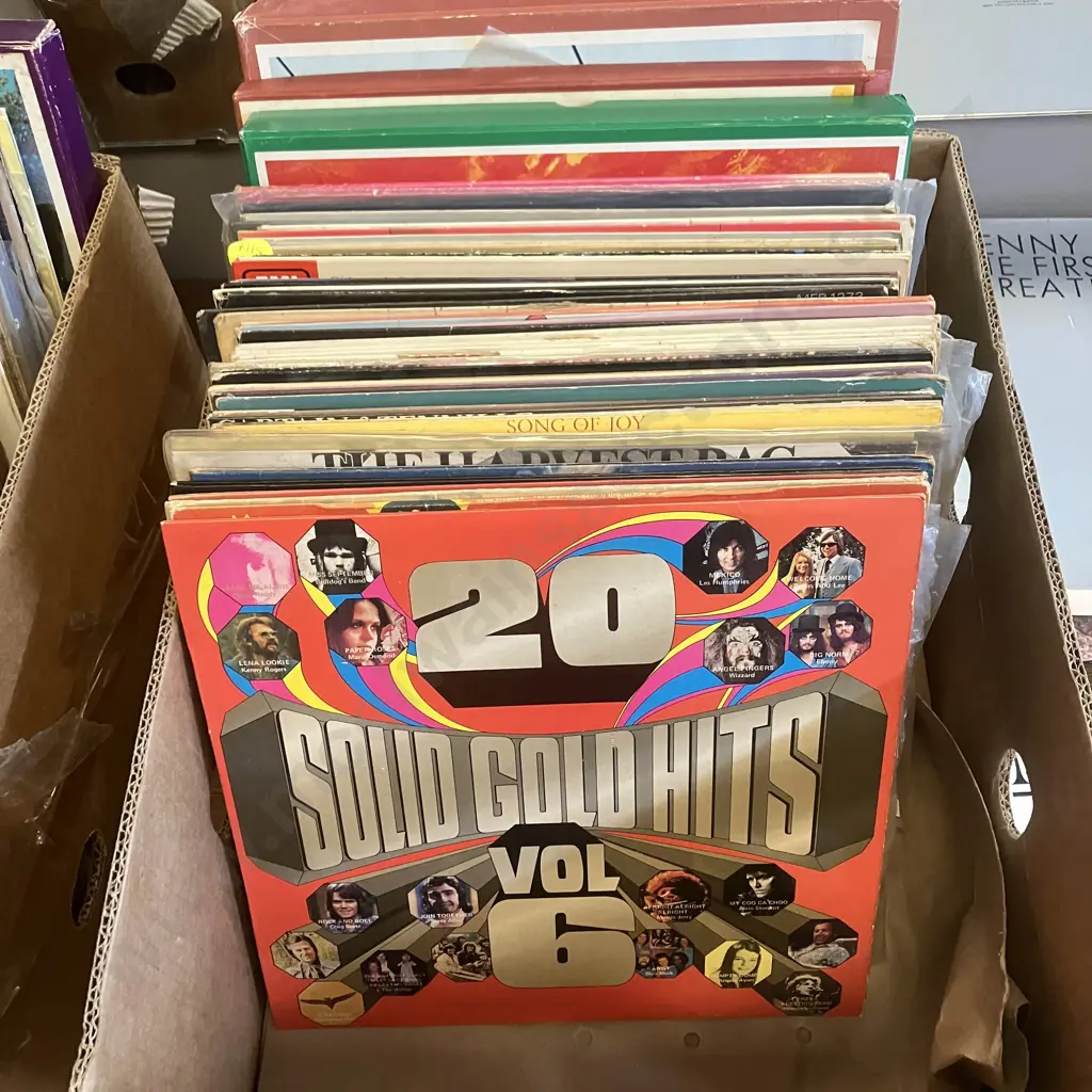 Box Lot Assorted LPs Image 1++