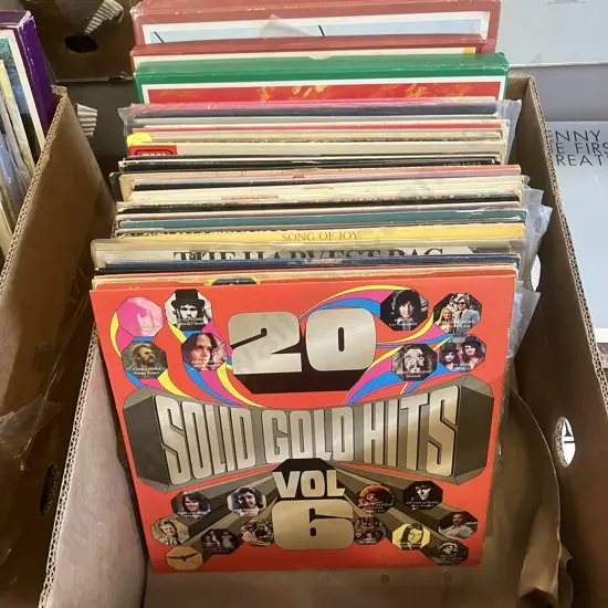 Box Lot Assorted LPs