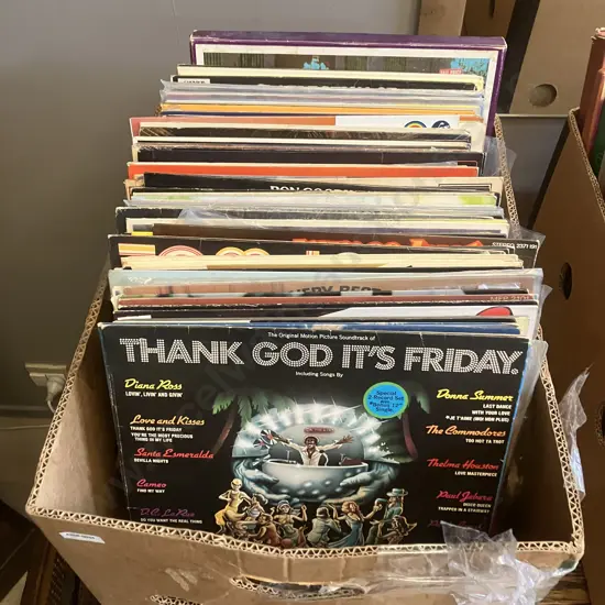 Box Lot Assorted LPs