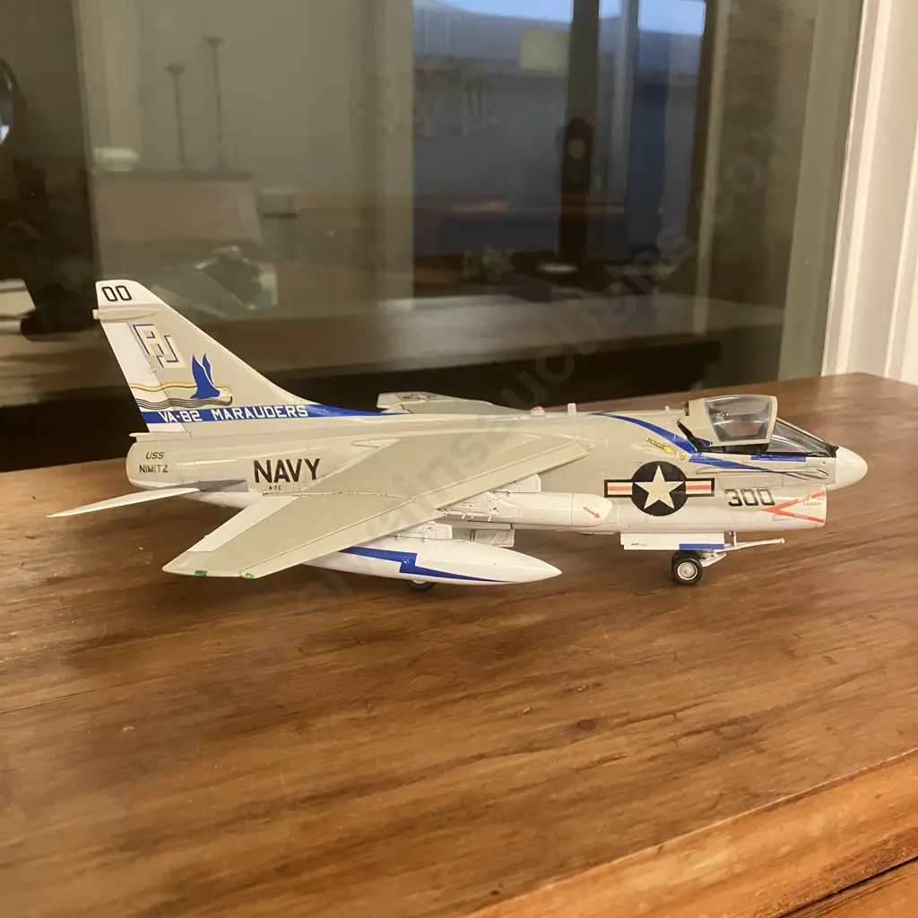 1:48 US Navy A-7E Corsair ll VA-82 Marauders, AJ300 USS Nimitz Image 1++