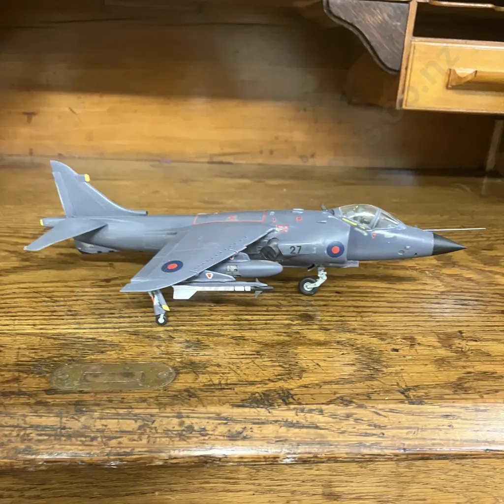 1:48 RAF Sea Harrier & General Dynamics F16A Falcon 191st FIG, "Wolves" Michigan ANG 1985 Image 1++