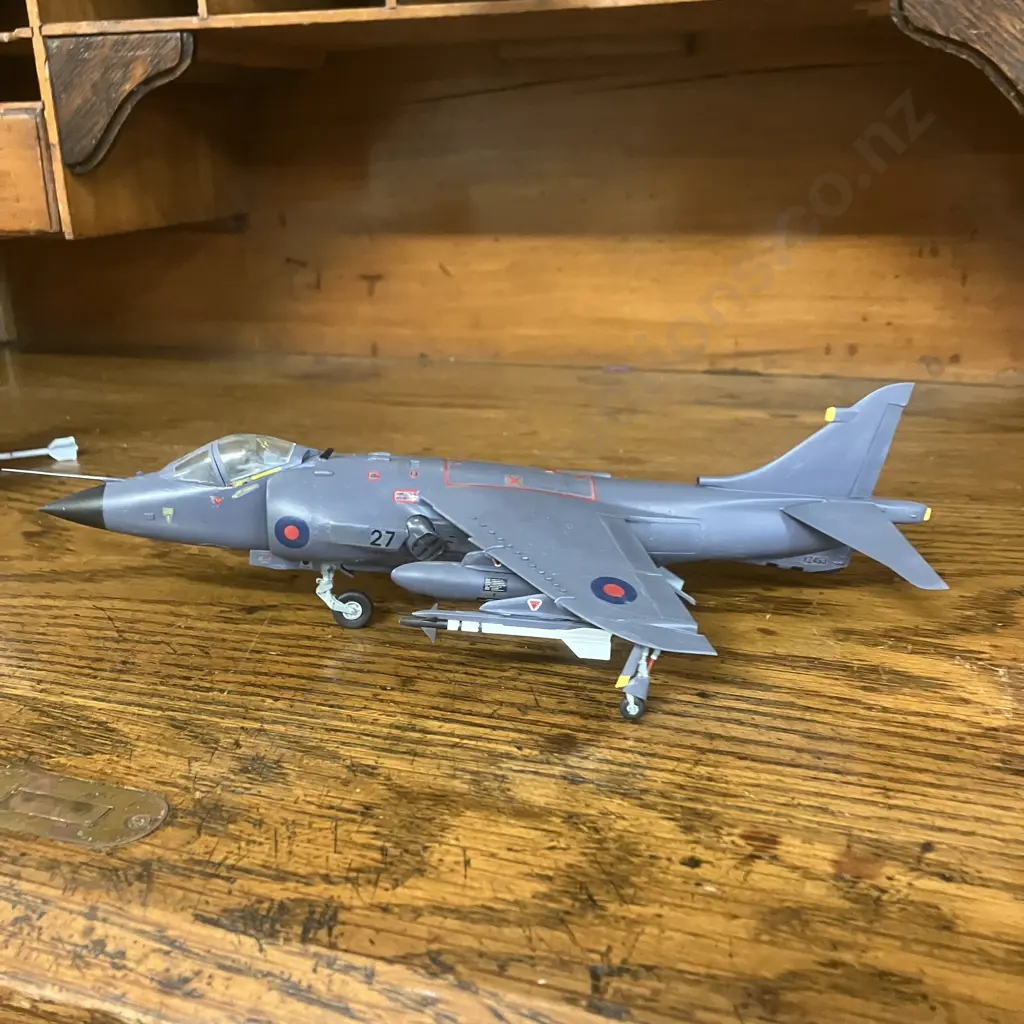 1:48 RAF Sea Harrier & General Dynamics F16A Falcon 191st FIG, "Wolves" Michigan ANG 1985 Image 1++