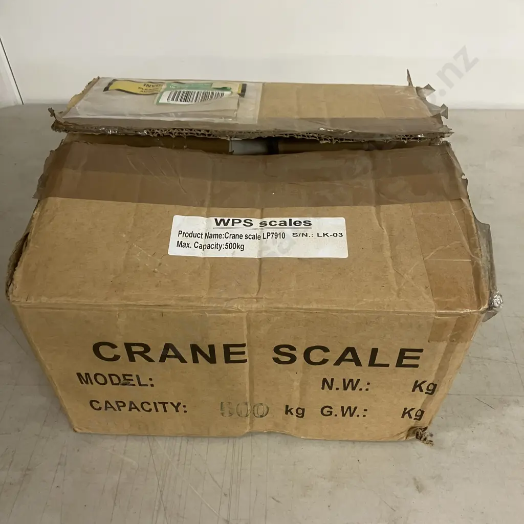 LP7910 Electronic Crane Scale With Remote Control & User Guide, 500Kgs (No Charger) Image 1++