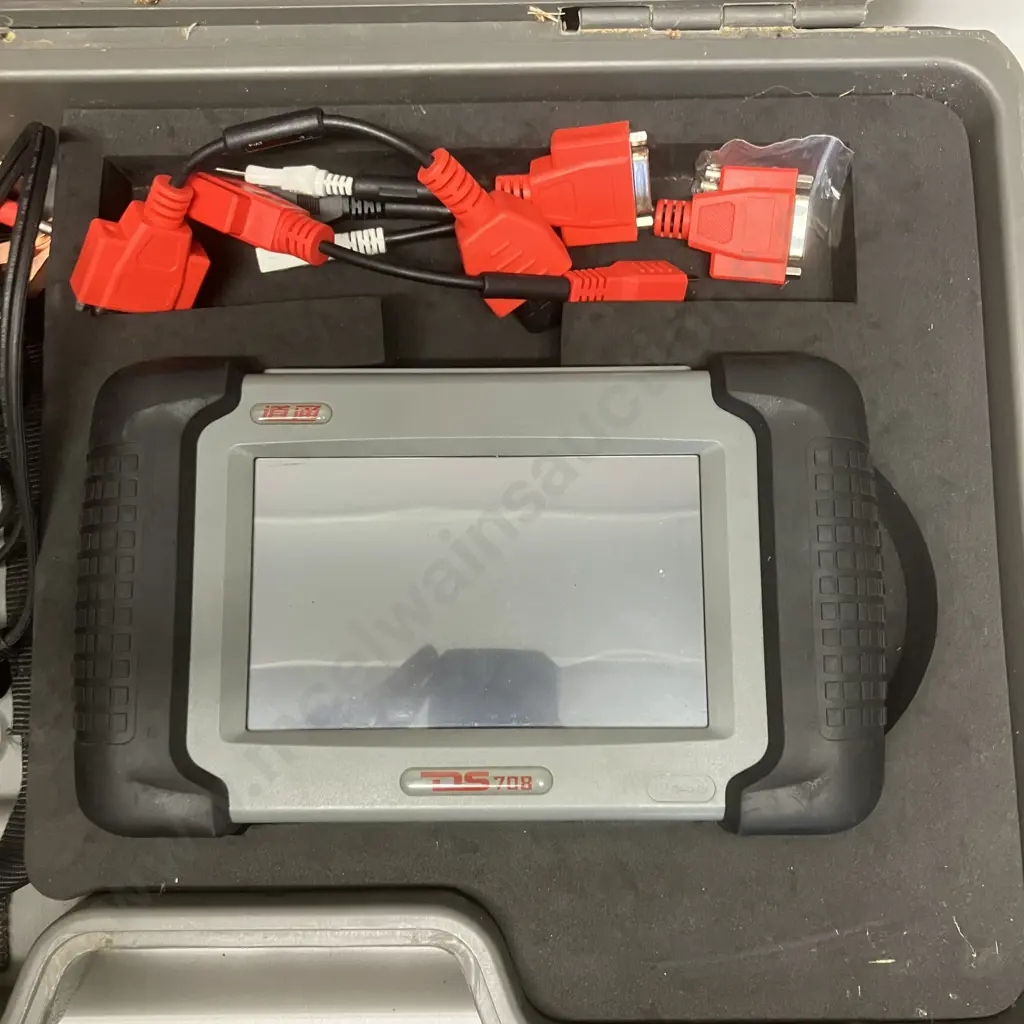 Autel MaxiDas DS708 Diagnostic Scan Tool In Grey Case Image 1++