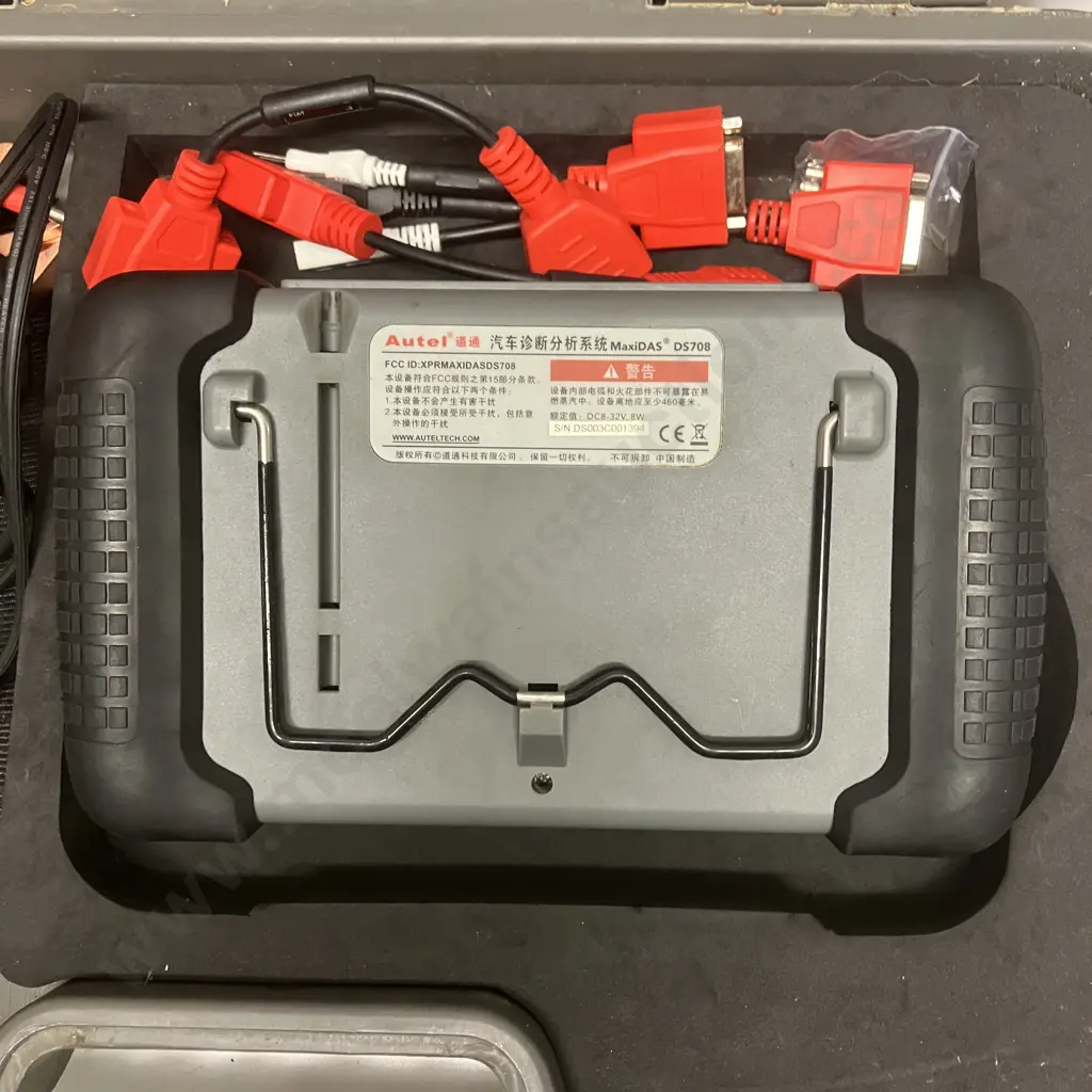 Autel MaxiDas DS708 Diagnostic Scan Tool In Grey Case Image 1++