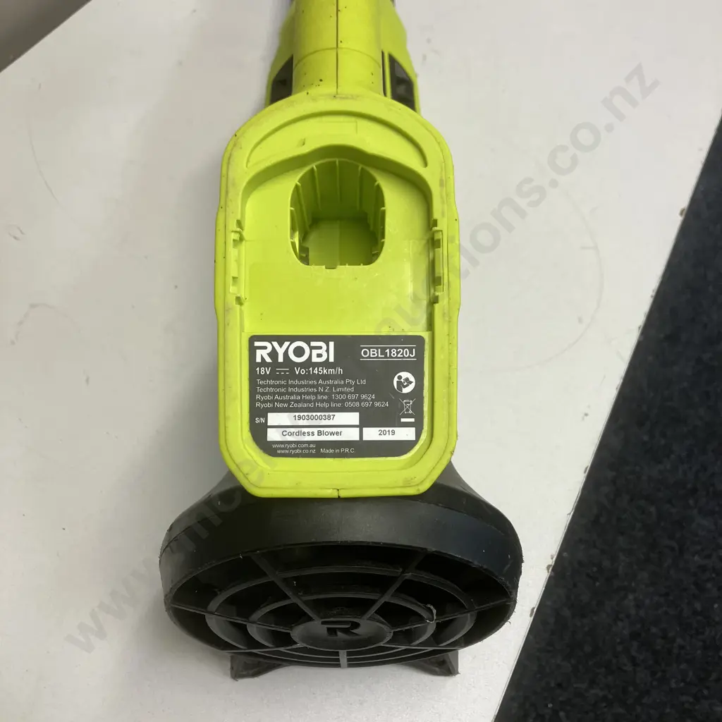 Ryobi 18V Cordless Blower OBL1820J - Tool Only Image 1++