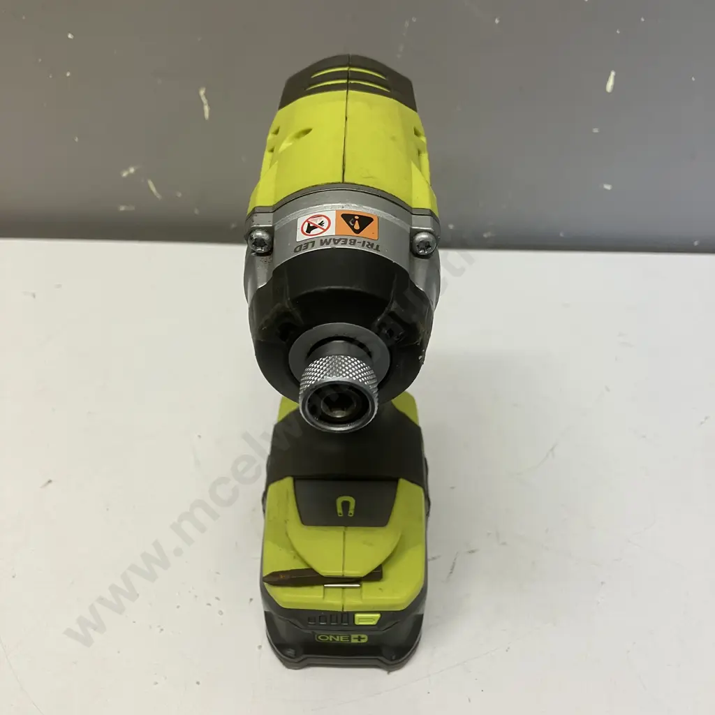 Ryobi One+ 18V Impact Driver RID1801 With 4Ah Battery - No Charger Image 1++