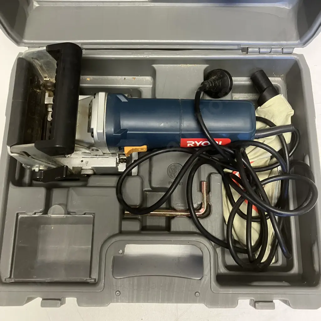 Ryobi Biscuit Jointer EPJ800 In Moulded Case Image 1++