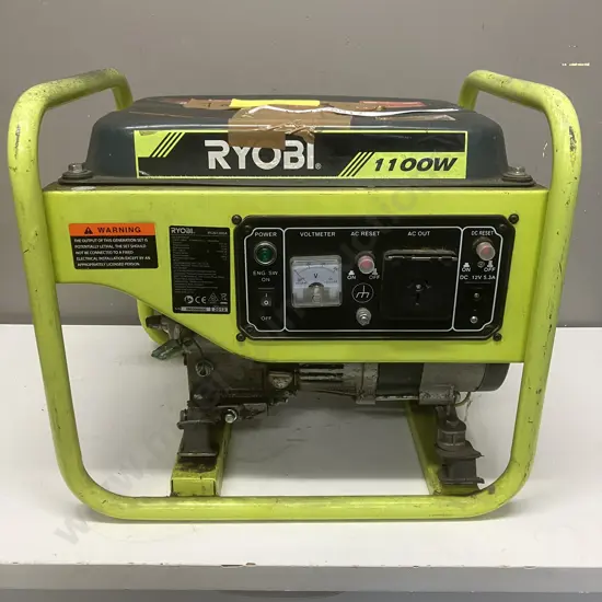 Ryobi RGN1200A 1100W Portable Petrol Generator
