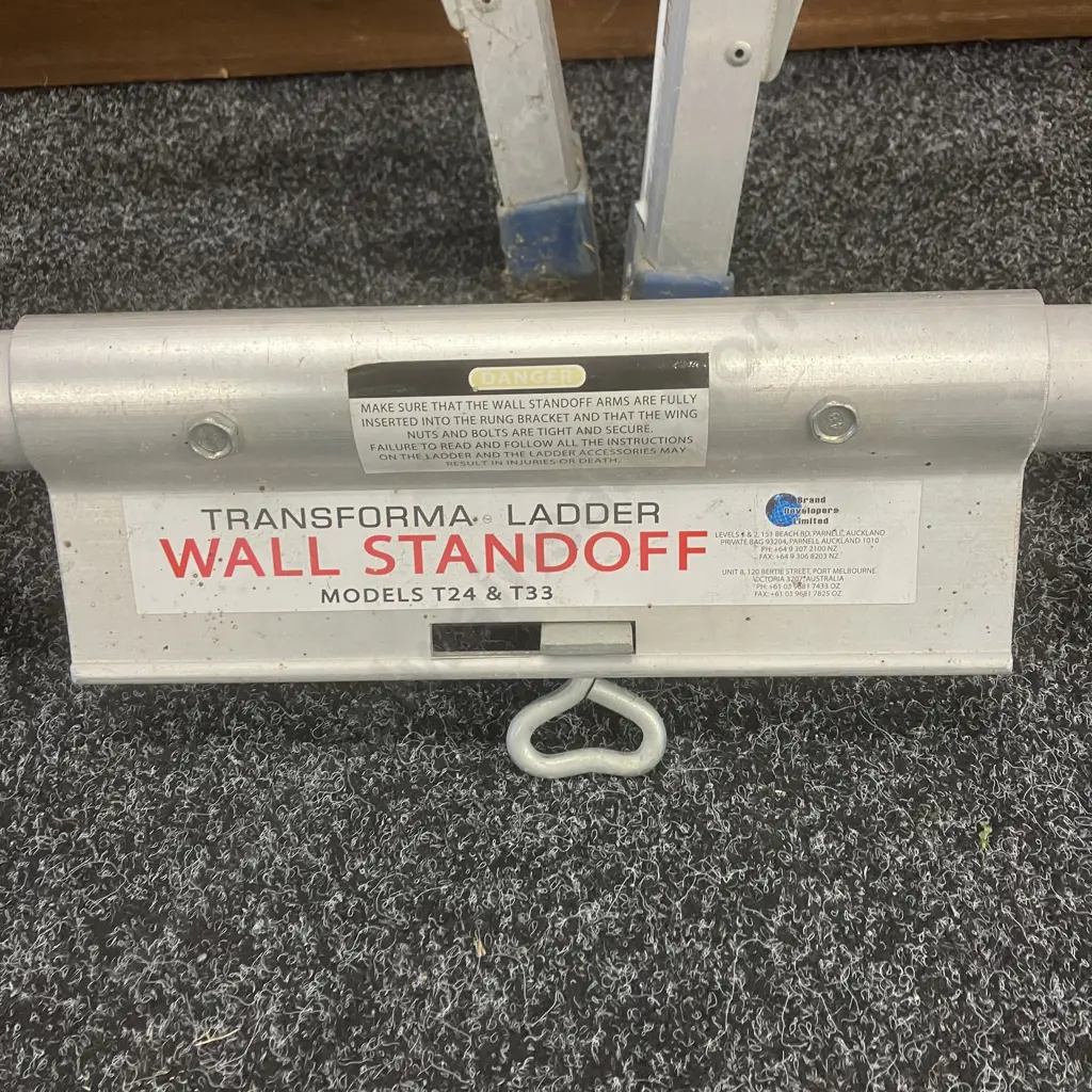 Transforma Ladder Wall Standoff (Models T24 & T33) & Pair of 125cm Ladders (For Model 24 - 4x4 Ladder) Image 1++