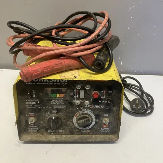 Projecta 12/24V Workshop Battery Charger With Engine Start