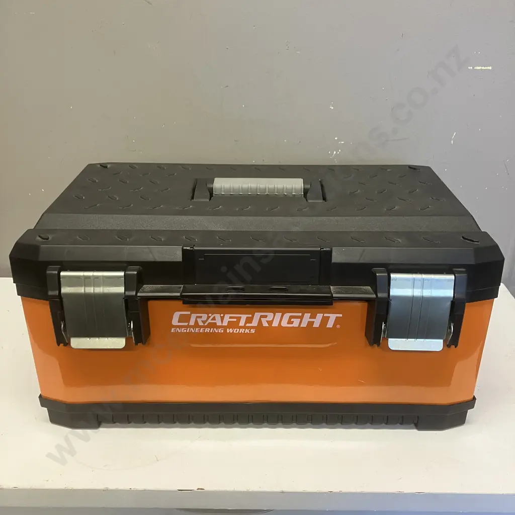 Craftright Engineering Works Toolbox, Tools Etc With Bosch PMF 18E Multi. H26 W56 D31cm Image 1++