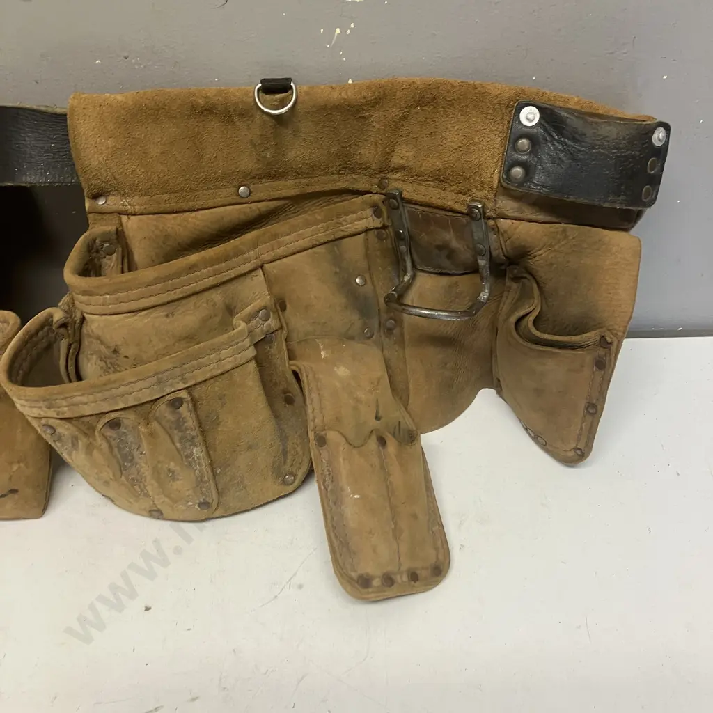 Taurus Leather Tool Belt With Folding Ruler Image 1++