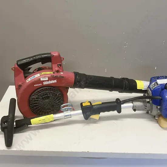 Shindaiwa Petrol Leaf Blower EB2215 With Incomplete Victa Line Trimmer TTS2226 AD