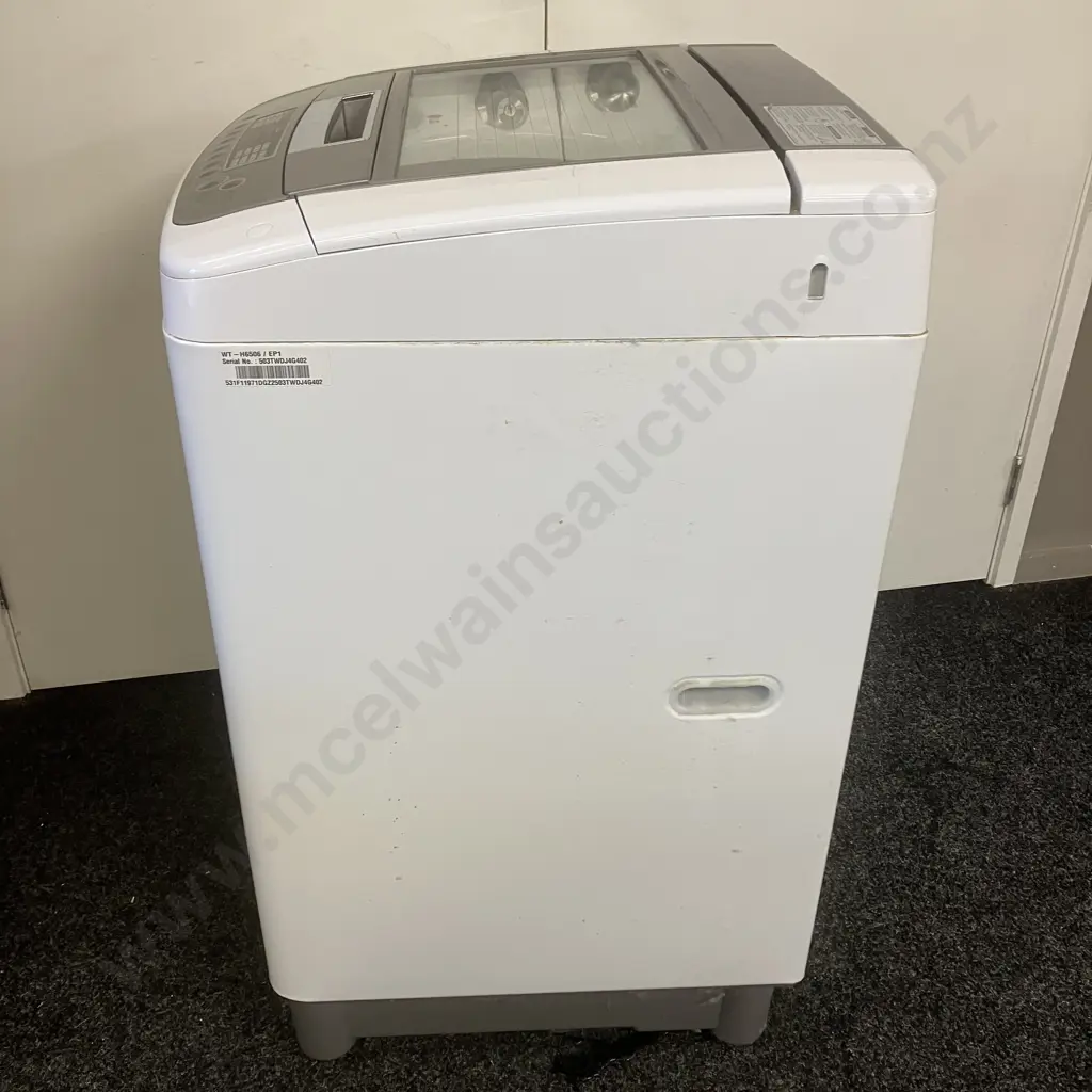 LG 6.5kg Top Load Washing Machine, Inverter Direct Drive WT-H6506 Image 1++