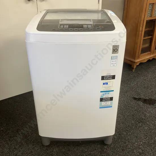 LG 6.5kg Top Load Washing Machine, Inverter Direct Drive WT-H6506