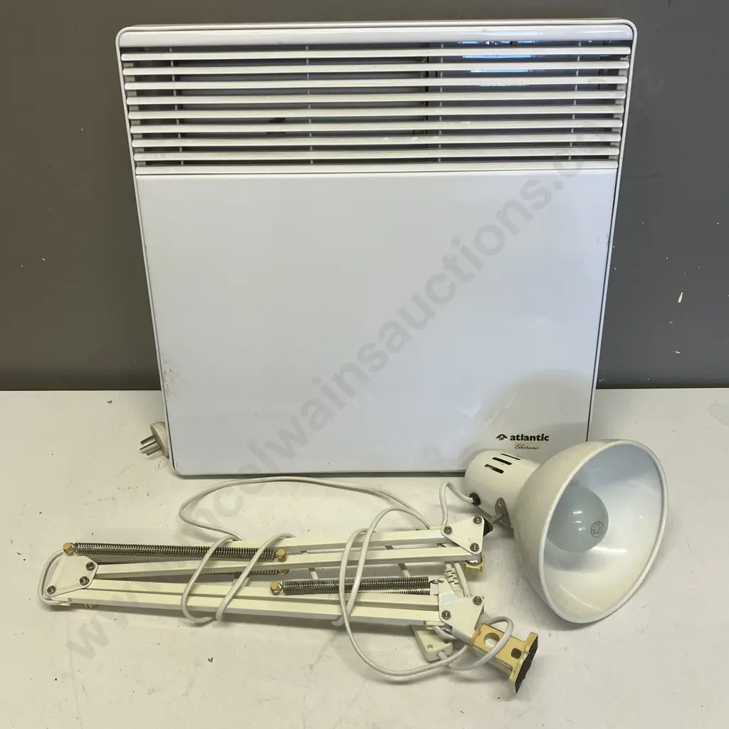 Equipoise Lamp & Atlantic Electronic Wall Heater Image 1++
