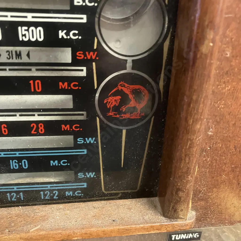 Late 50's Sheffield Valve Radiogram Record Player, Reel to Reel Tape Recorder, Dual Wave Receiver (As Found Condition) Image 1++
