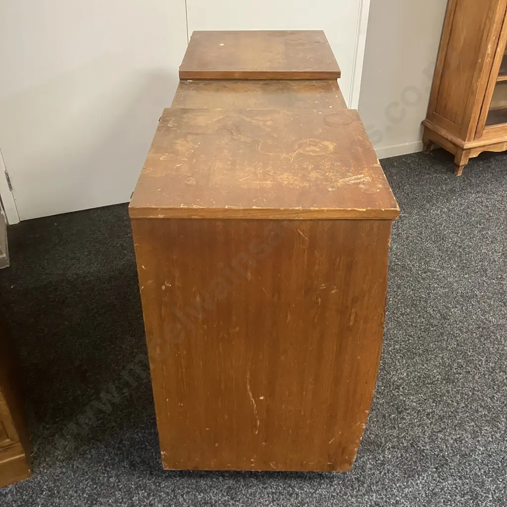 Late 50's Sheffield Valve Radiogram Record Player, Reel to Reel Tape Recorder, Dual Wave Receiver (As Found Condition) Image 1++