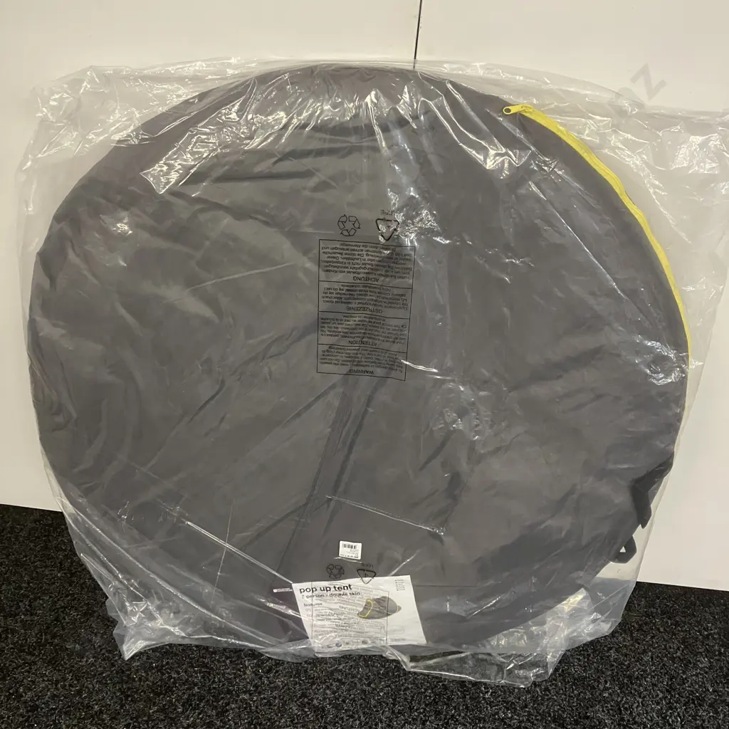 New Pop Up Tent 3 Person - Double Skin, Grey Image 1++