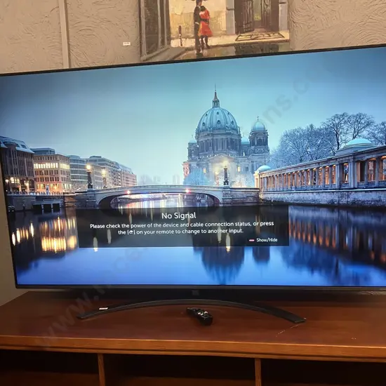 LG 65" Super UHD 4K TV Model 65SM8100PVA With Remote Control