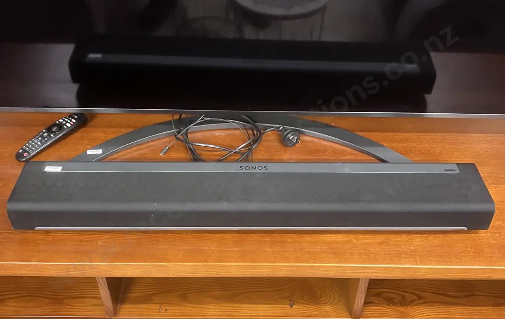 Sonos Playbar Sound Bar With Power Cord & Optical Audio Cable Image 1++