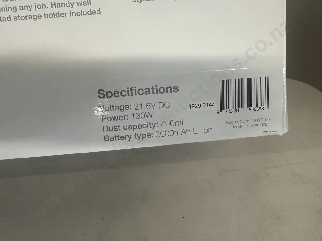 Vacuum Cleaner - Hoover Ultra Light Cordless Hand Stick With Original Box Image 1++