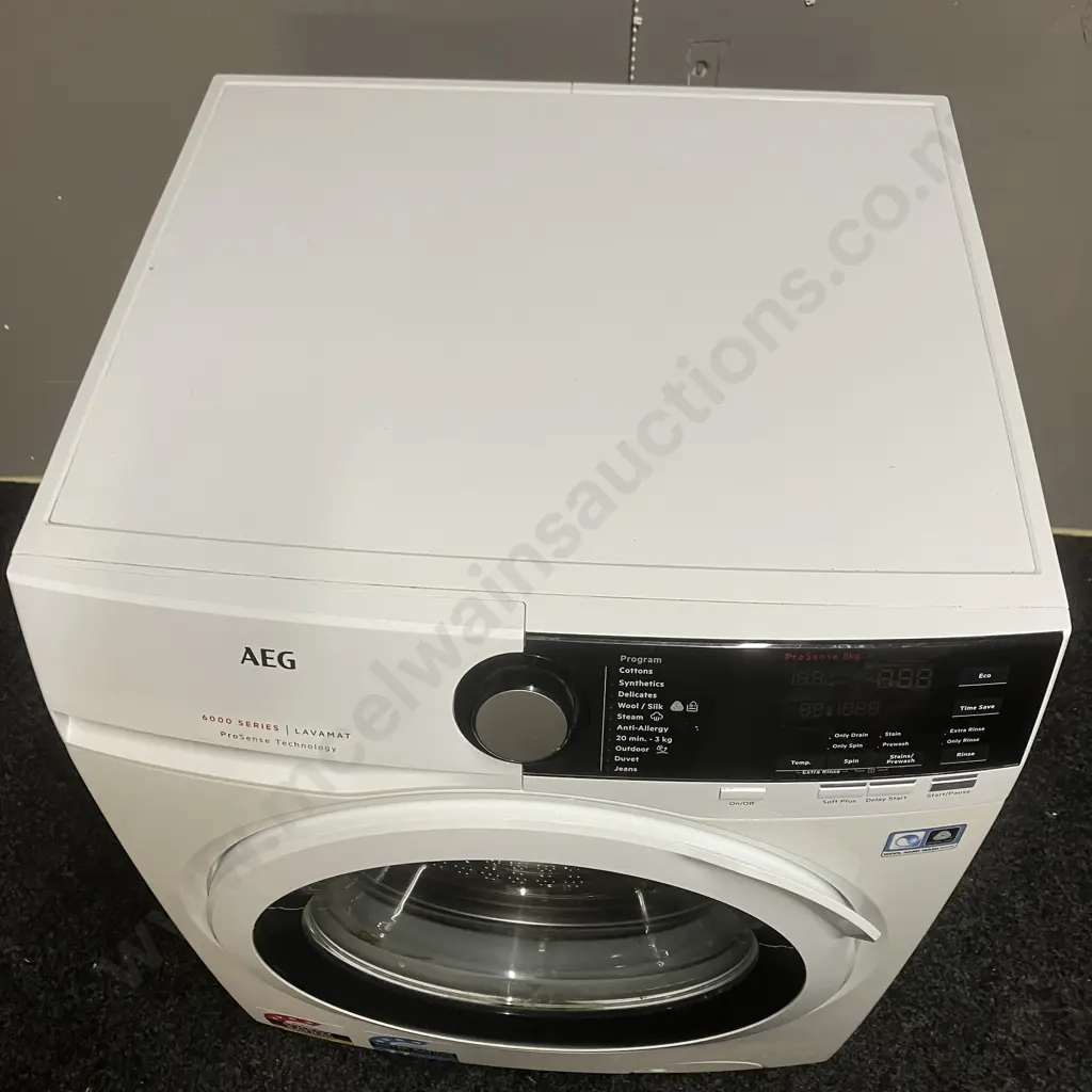 AEG 8kg White 6000 Series Front Load Washer - LF6E8431A Image 1++