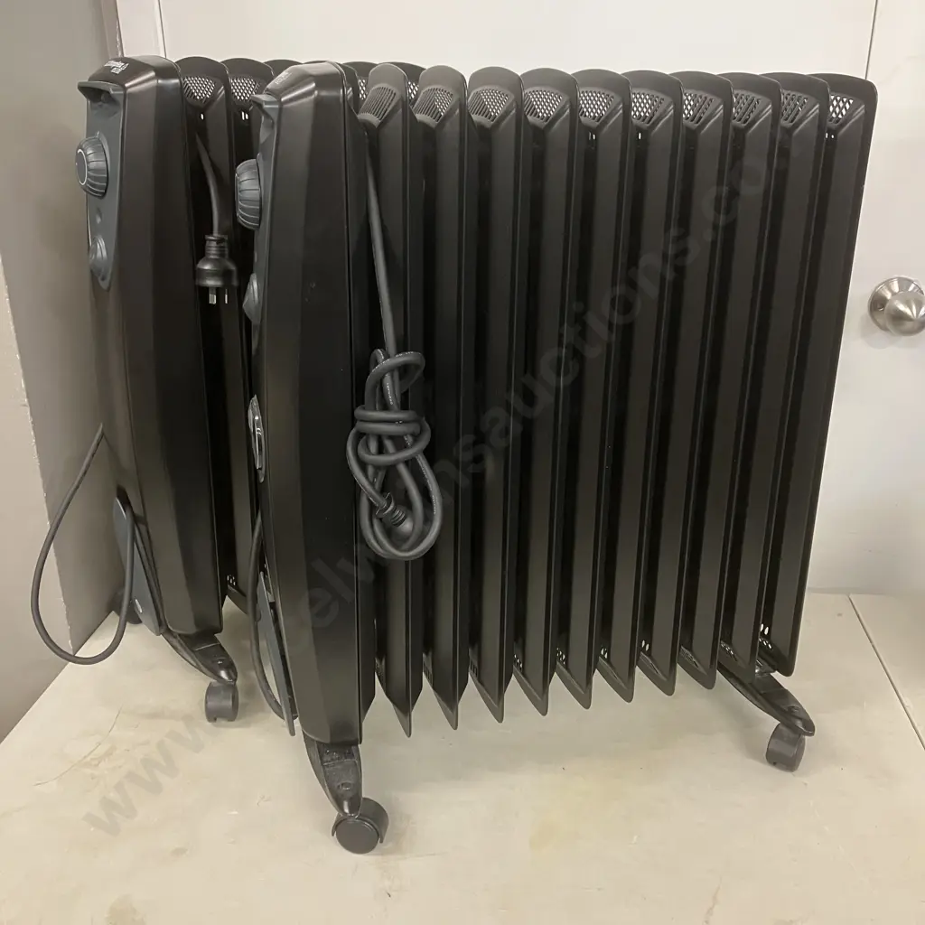 Dimplex Eco Black 7 & 11 Fin Column Heaters Image 1++