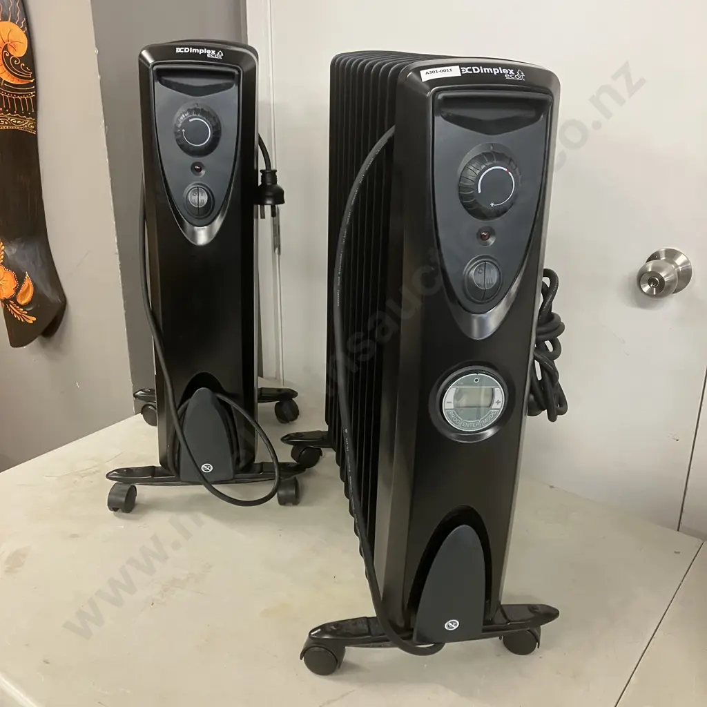 Dimplex Eco Black 7 & 11 Fin Column Heaters Image 1++