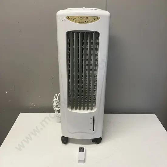 Matrix EC07 Evaporative Air Cooler Fan / Humidifier / Ionizer With Remote Control