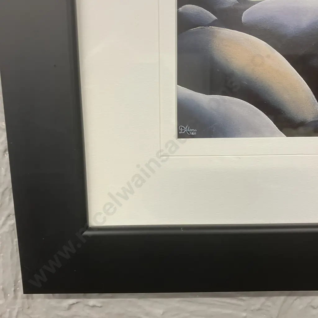 Diana Adams "Boulder Bay" Framed Art Print. 80 x 46cm Image 1++